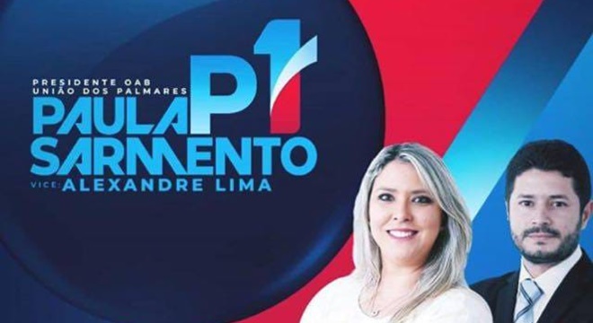 Paula Sarmento saiu vitoriosa nas urnas e entra para a história como a segunda mulher a presidir a 5ª Subseção da OAB/AL (Crédito: Divulgação)
