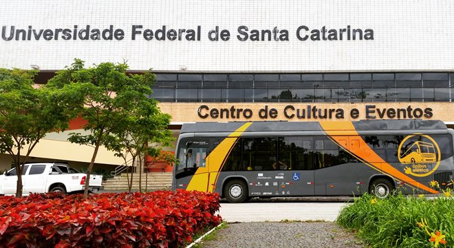 Ônibus elétricos é discutido no novo governo no Brasil (Crédito: Reprodução/Foto: Jair Quint/Agecom/UFSC)