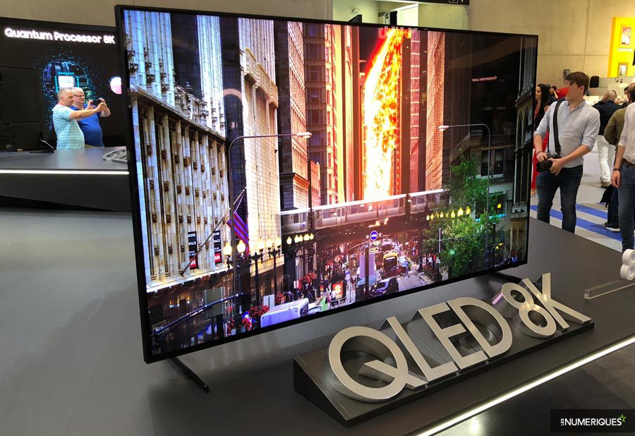 Samsung lança na CES 2019 a QLED 8K (Créditos: Reprodução/Internet)