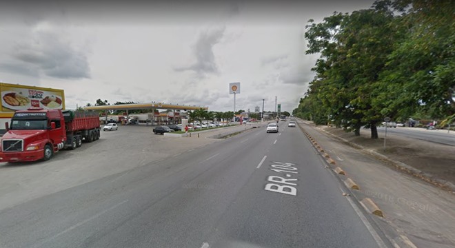 A vítima foi encaminhada ao Hospital Geral do Estado (HGE), no bairro do Trapiche (Crédito: Google Maps)