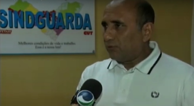 Carlos Pisca, presidente do Sindicato dos Guardas Civis Municipais de Alagoas (Sindguarda-AL) (Crédito: Reprodução)