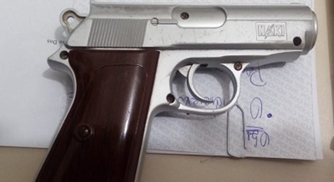 Suspeito estava foragido da Justiça pelo crime de homicídio praticado no estado do Espírito Santo (Crédito: PM/AL)