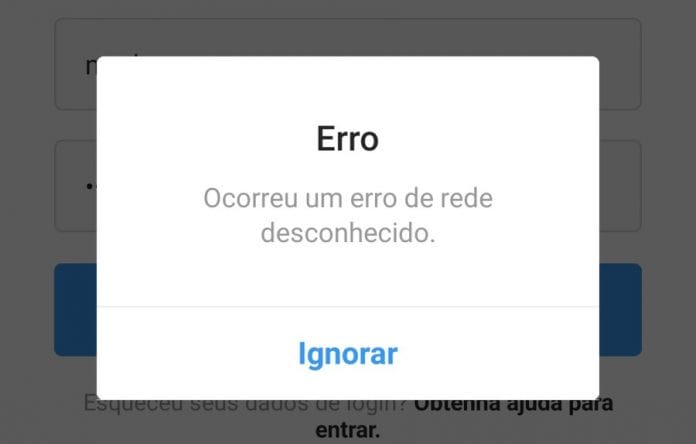 Erro no Instagram e Facebook deixa as duas redes sociais fora do ar (Créditos: Reprodução-Portal BR104)