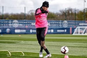 Neymar volta os treinos com bola no PSG (Créditos: reprodução/Internet)