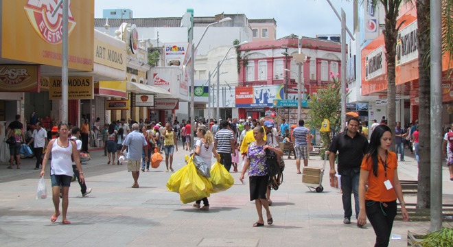 As lojas do Centro de Maceió serão fechadas na Sexta-Feira da Paixão (19) e reabrirão no sábado no horário habitual (Crédito: Assessoria)