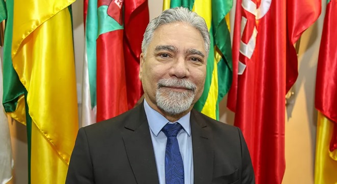 General Marco Aurélio Vieira tomou posse nesta quarta-feira em Brasília (Crédito Abelardo Mendes Jr/Secretaria Especial do Esporte)