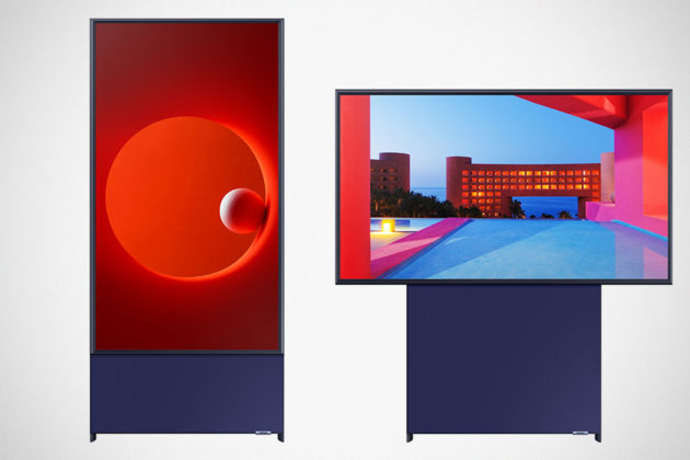 Samsung anuncia nova TV que pode ser usada verticalmente (Créditos: Reprodução/Internet)