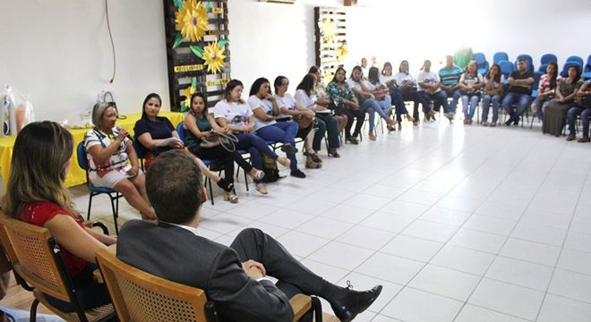 ﻿Juíza Soraya Maranhão debate direito de gestantes e crianças em União dos Palmares - © Dicom TJAL