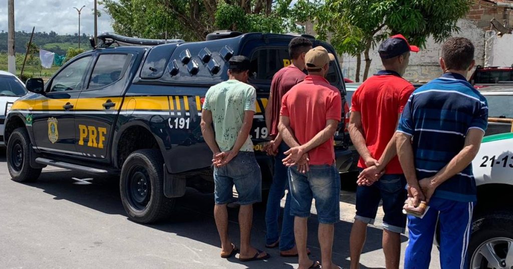 PRF prende homens por crime ambiental em São Miguel dos Campos