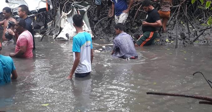 Avião com Gabriel Diniz cai em Sergipe — © Reprodução