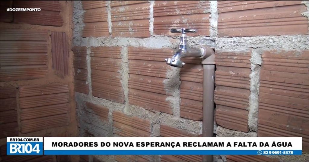 Moradores do Nova Esperança estão sem água há quatro dias