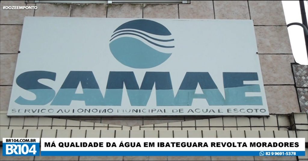 Moradores reclamam que estão recebendo água suja nas torneiras em Ibateguara
