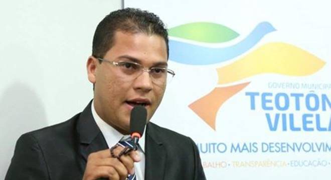 Vereador eleito pelo município de Teotônio Vilela, Leandro da Silva (PSDB) — © Reprodução