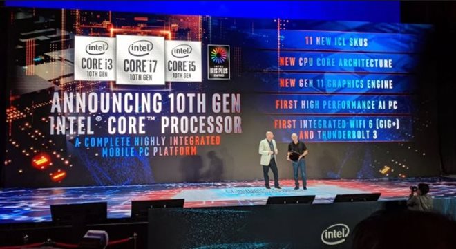 Novos processadores da Intel Ice Lake chamam atenção na Computex 2019