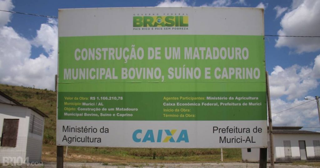 Prefeitura de Murici solicita regularização para construção do matadouro público