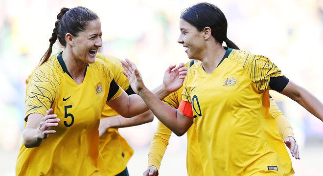 As australianas se reencontram com as brasileiras em mais um Mundial — © Internet