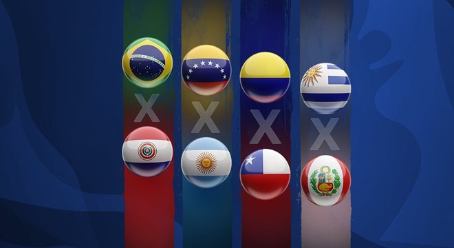 Confrontos das quartas de final da Copa América estão definidos  — © Reprodução/Internet 