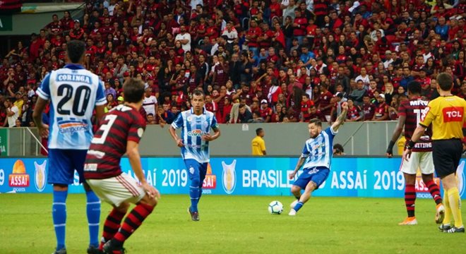 Derrotado pelo Flamengo CSA permanece na lanterna — © Ascom CSA