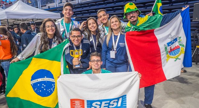 Estudantes alagoanos ganham prêmios em campeonato de robótica Internacional  — © Assessoria 