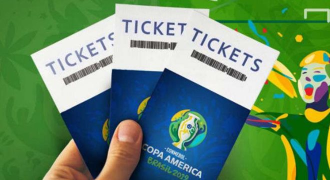 Ingressos de acesso aos jogos da Copa América estavam sendo falsificados no Brasil — © Reprodução/Internet