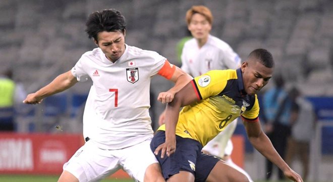 Japão e Equador empatam e estão fora da Copa América  — © Washington Alves 
