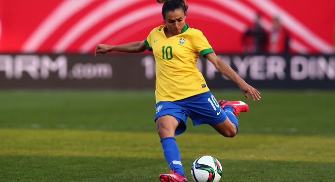 Marta bate recorde e faz seu 17º em Copa do Mundo  — © Reprodução/Internet