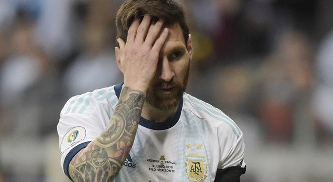 Messi admite frustração com a seleção argentina  — © André Durão