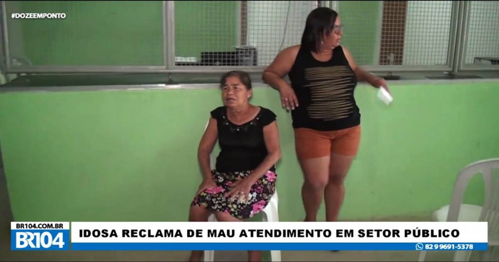 Idosa denuncia mau atendimento no Instituto de Identificação, em União