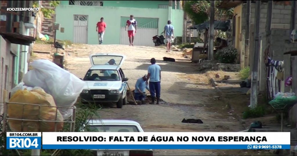 Problema de falta de água no Nova Esperança é resolvido