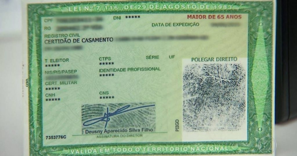 Alagoas vai implantar novo modelo de RG a partir de agosto