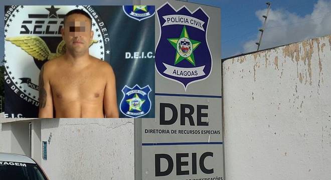 Marcelo Barros tem ficha policial extensa e é suspeito de cometer diversos crimes na capital desde 2008 — © Ascom/PC