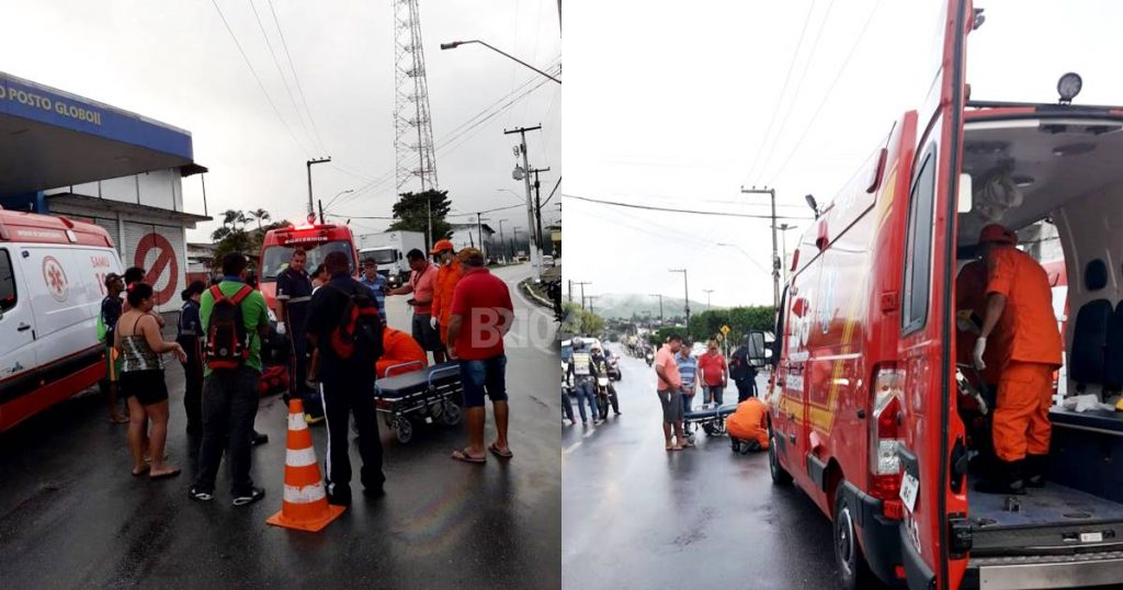 Queda de moto deixa homem ferido em União dos Palmares