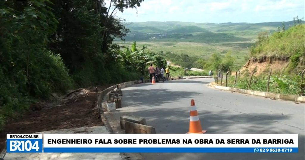 Engenheiro fala sobre problemas na obra da Serra da Barriga