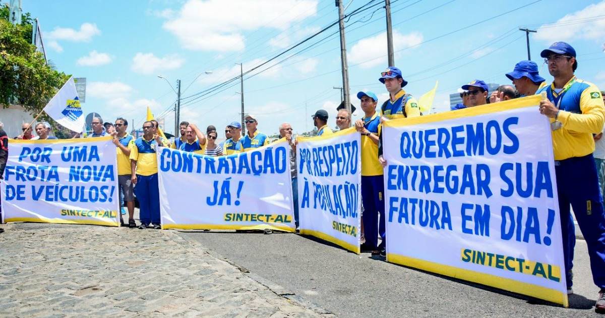 Correios de Alagoas deflagram greve por tempo indeterminado — © Assessoria/Arquivo