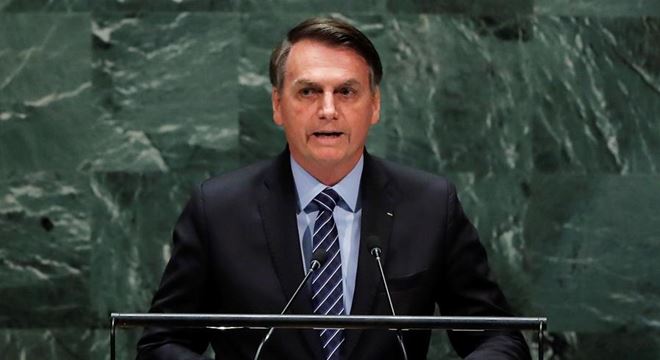 Discurso de Bolsonaro em evento da ONU é voltado a criticas — © EFE/Justin Lane