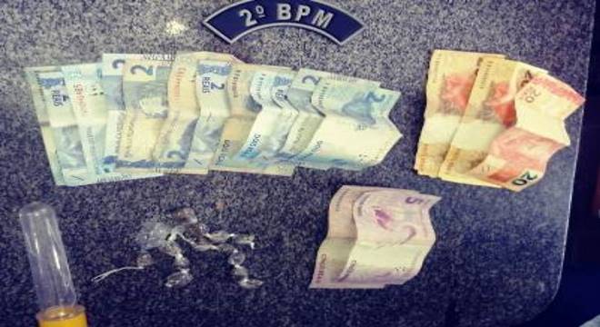 Material apreendido durante a ocorrência — © PM/AL