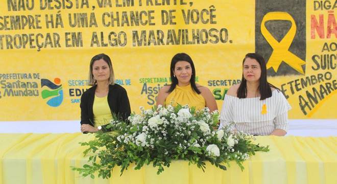 Evento encerra mês de prevenção ao suicídio em Santana do Mundaú