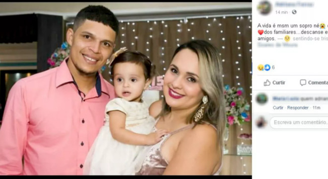 Casal estava de férias — © Reprodução