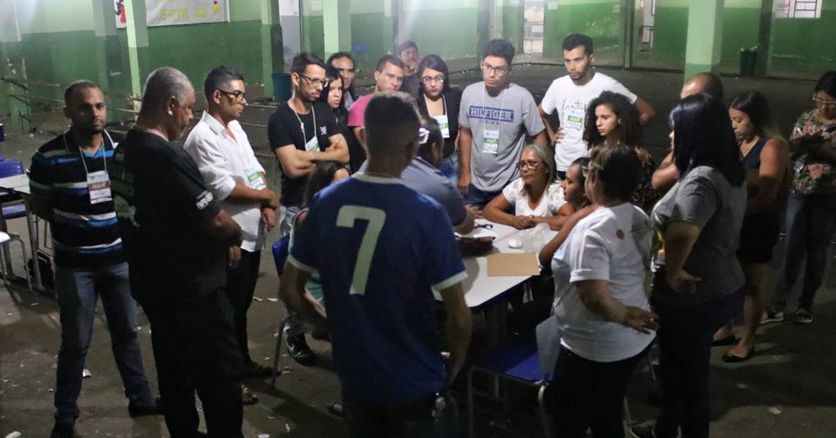 Comissão eleitoral inicia apuração de votos em União dos Palmares — © Gustavo Lopes/BR104