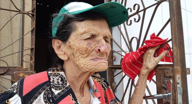 Josefa Maria da Conceição, de 117 anos — © Reprodução