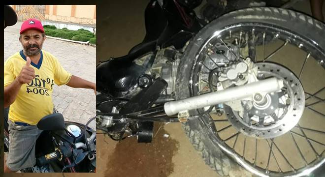 Motociclista morre em grave acidente com carro em Santana do Mundaú — © Cortesia