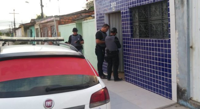 PC faz operação para capturar foragidos da Justiça em União e Santana do Mundaú — © Ascom/PC-AL