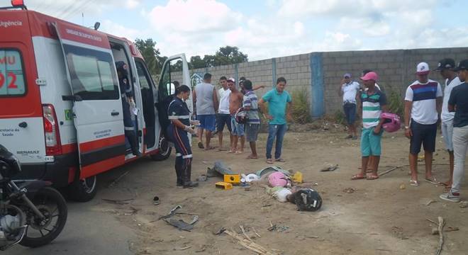 Vítimas eram pai e filho — © CBM/AL