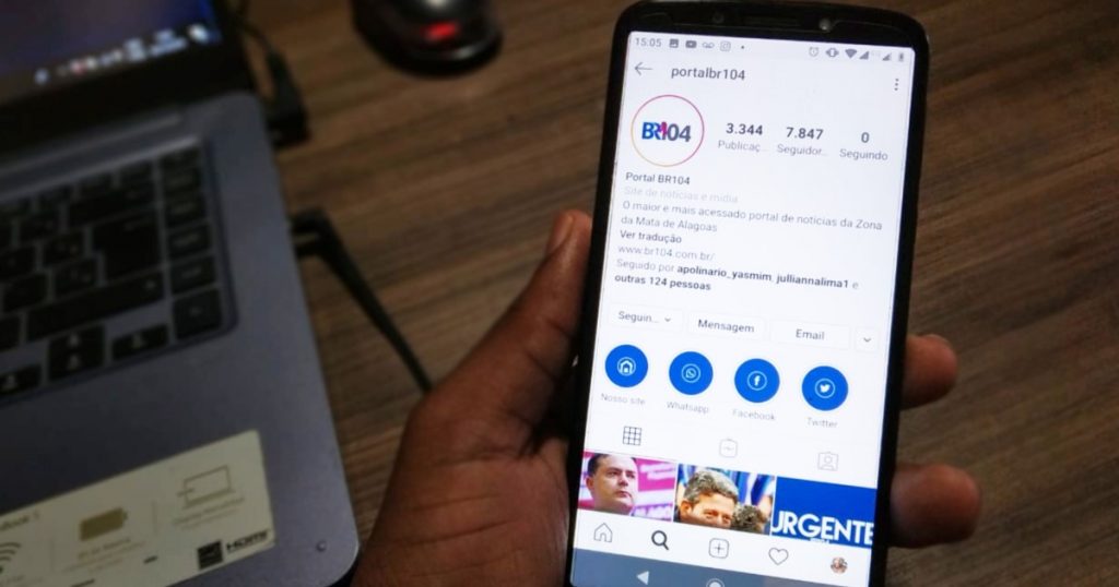 Instagram bane aba "Seguindo" e libera modo escura para versão 114.0 do iOS — © Johny Lucena/BR104