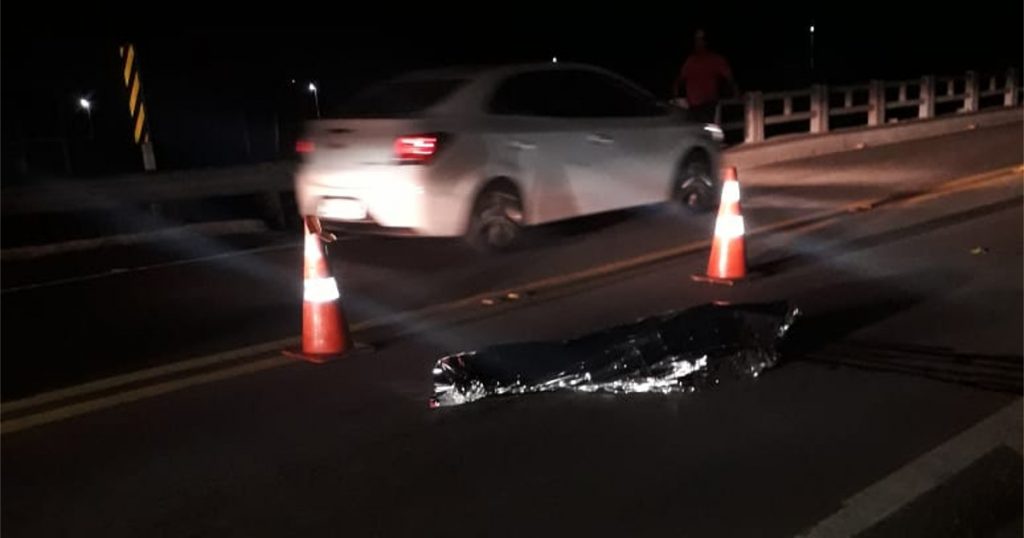 Acidente fatal em União dos Palmares — © Cortesia