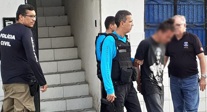 Polícia prende suspeitos de roubo em Maceió — © Reprodução/Tv Gazeta