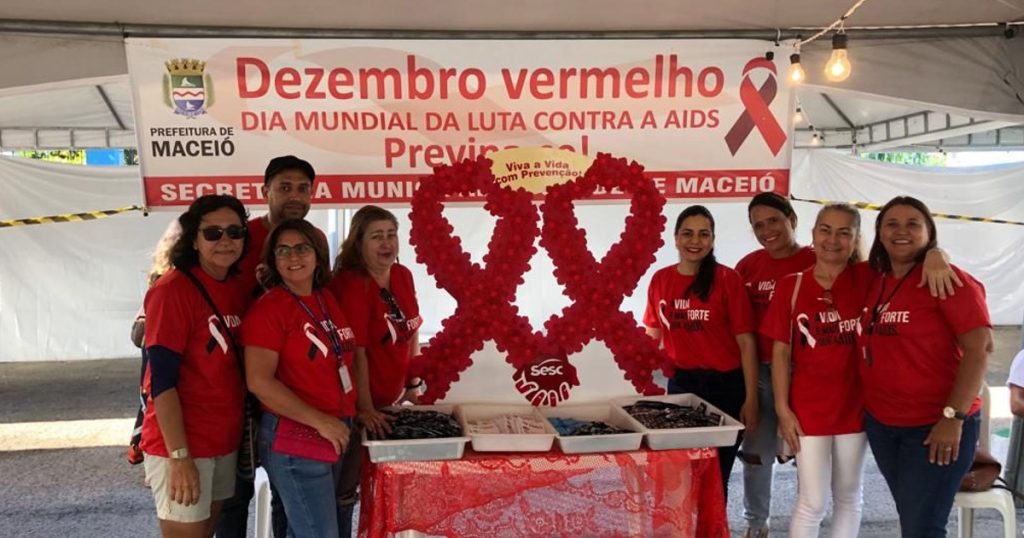 SMS de Maceió lança campanha Dezembro Vermelho, mês de luta contra HIV/Aids