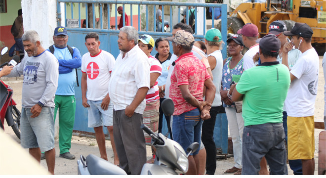 Servidores municipais de União dos Palmares paralisam atividades — © Alyson Santos/BR104