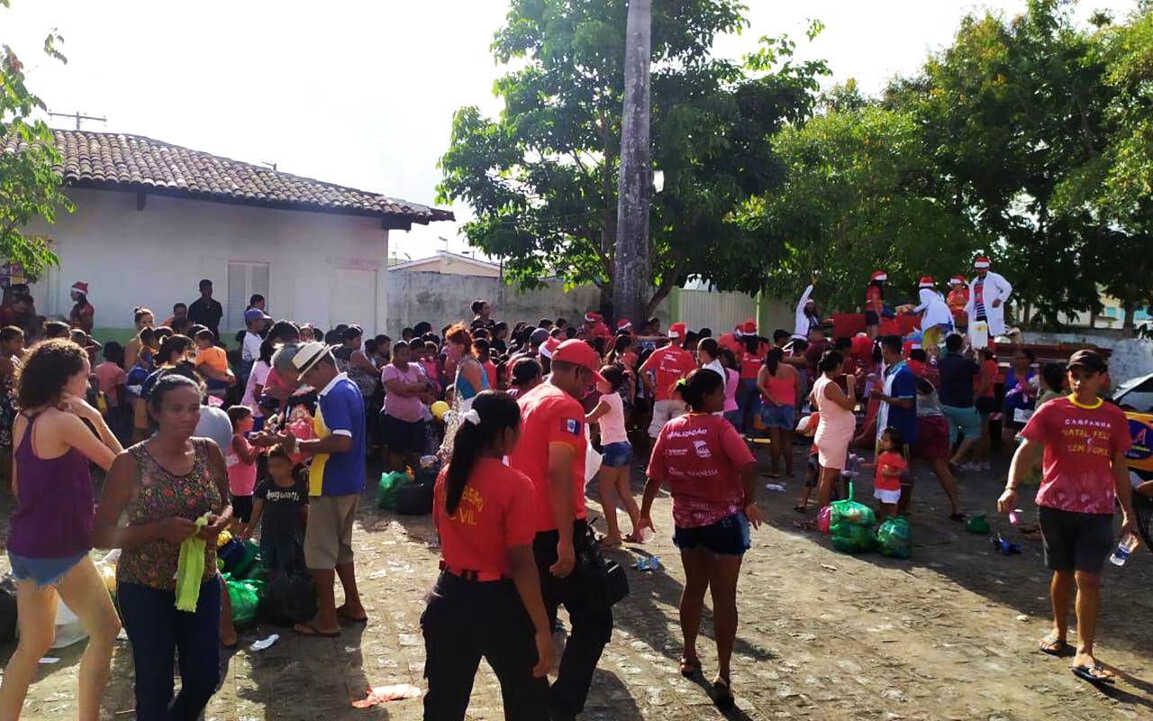 Projeto distribui alimentos e brinquedos a famílias carentes de São José da Laje