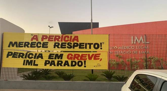 No IML e Instituto de Criminalística serviços estão parcialmente paralisados — © Sindicato dos Peritos Oficiais de Alagoas